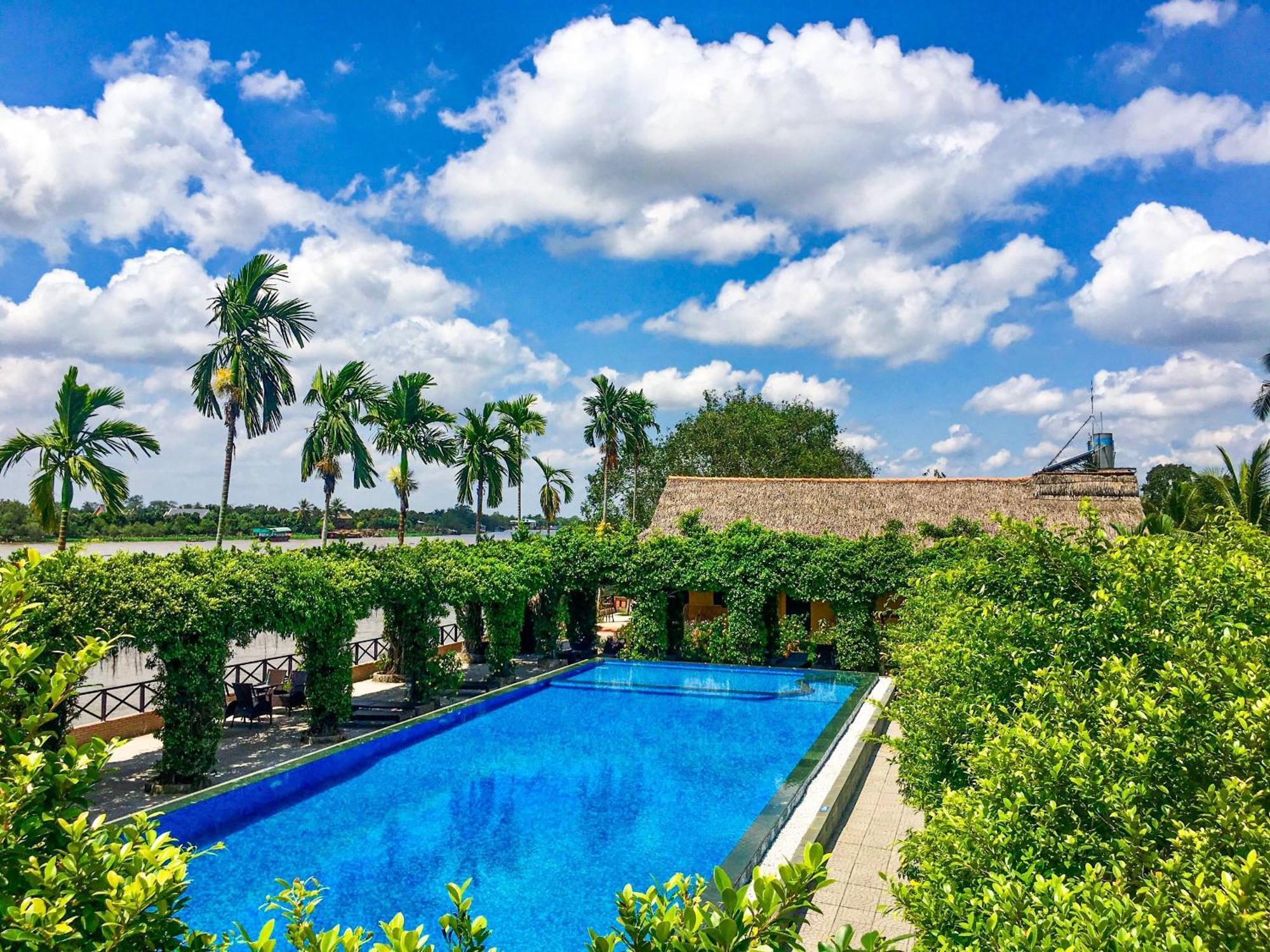 Mekong Lodge Resort Кайбе Экстерьер фото