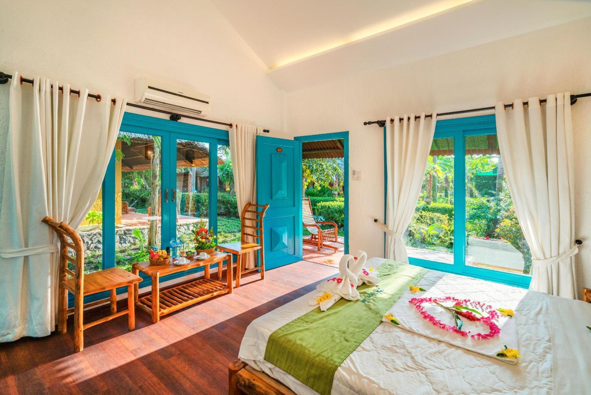 Mekong Lodge Resort Кайбе Экстерьер фото